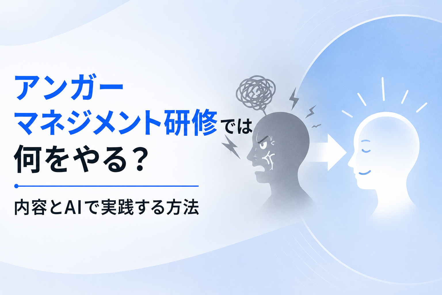 アンガーマネジメント研修に関する記事のイメージ図